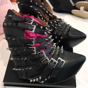 JEFFREY CAMPBELL SPIKE WEDGES
